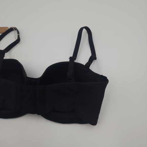 Skims Fits Everybody Strapless Underwire Bra in Onyx Size 32C - Picture 4 of 6